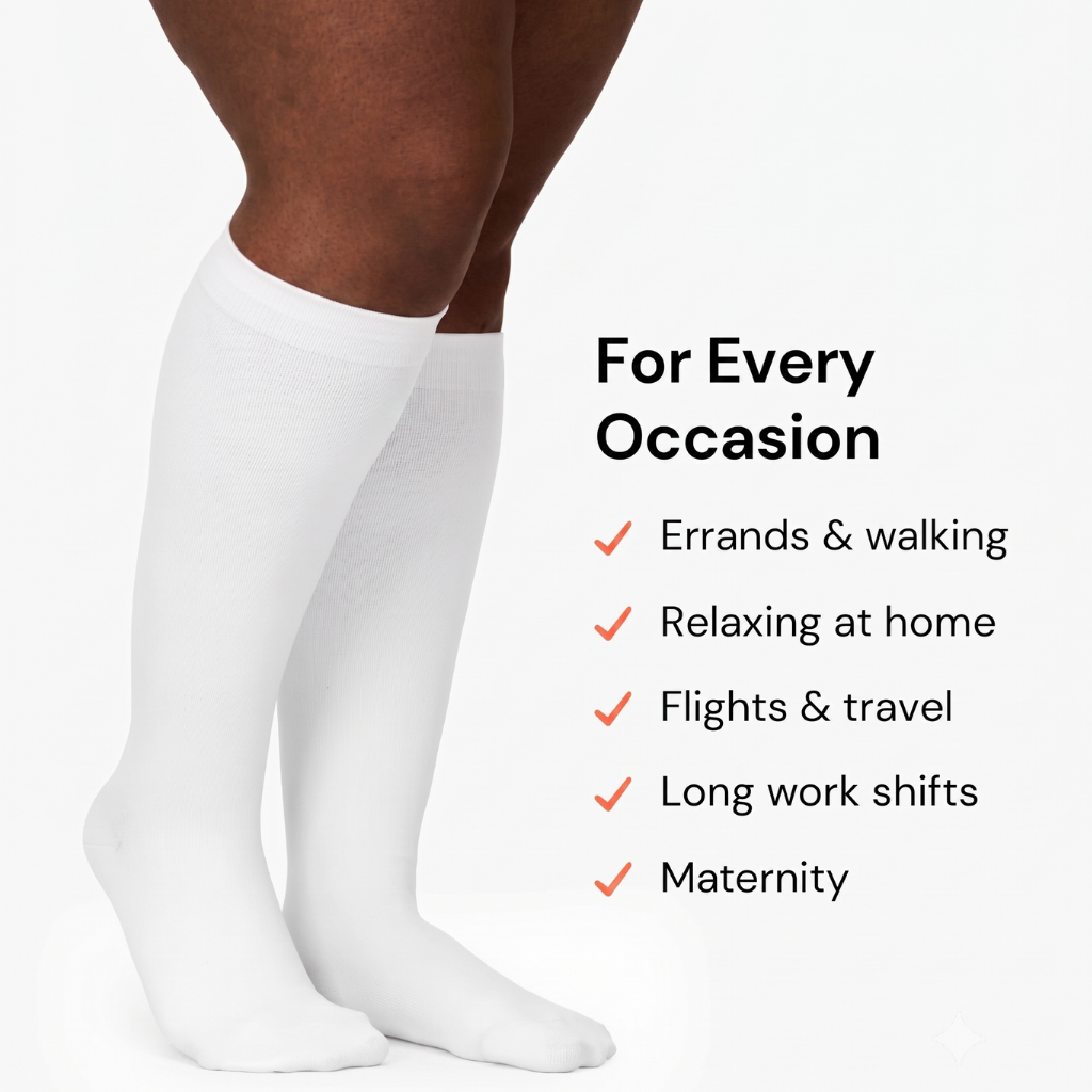 Original Wide Compression Socks