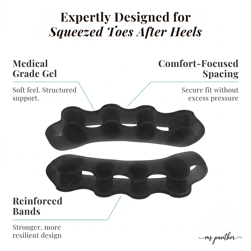 High-Heel Recovery Toe Spacers
