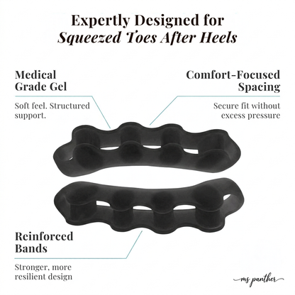 High-Heel Recovery Toe Spacers