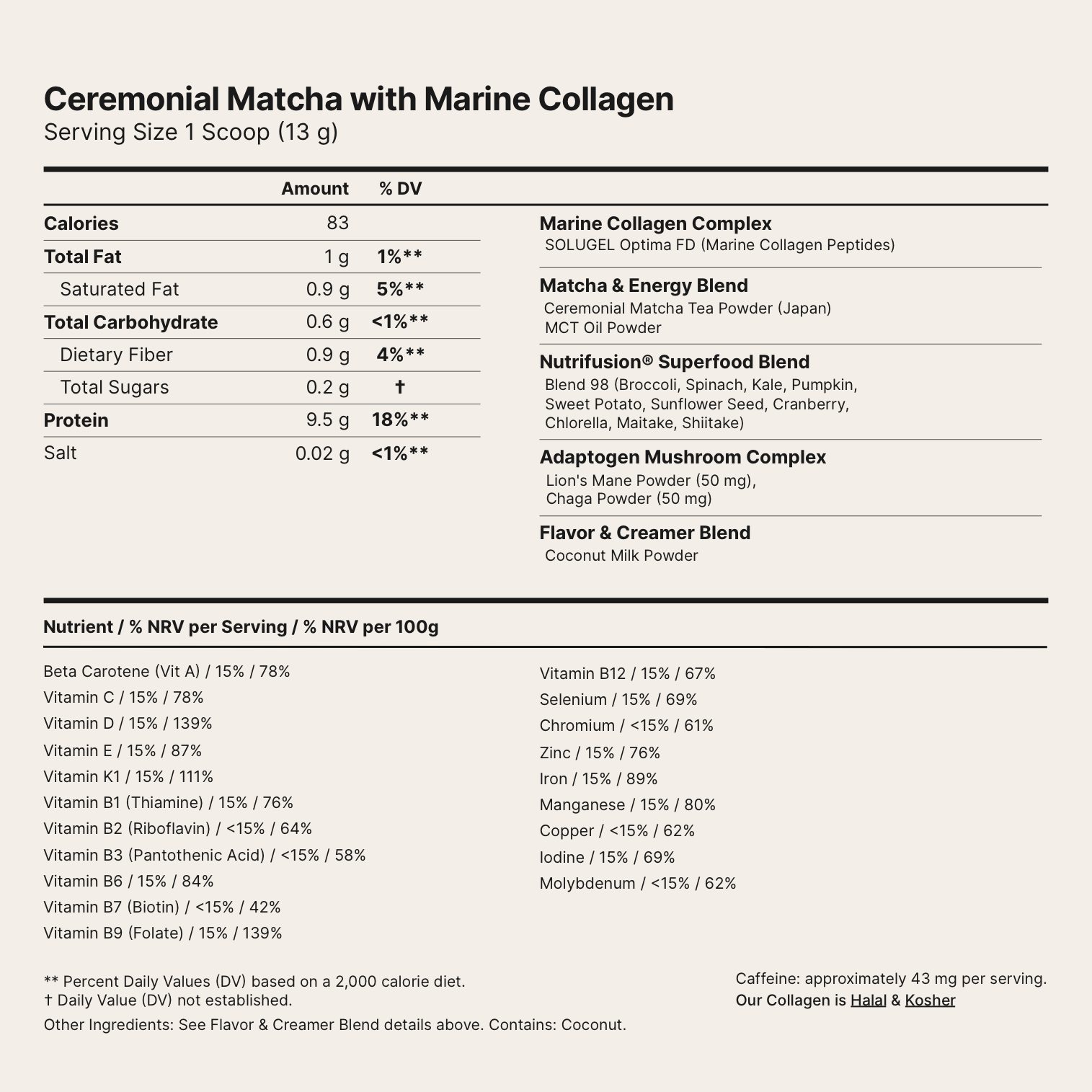 COLLAGEN MATCHA
