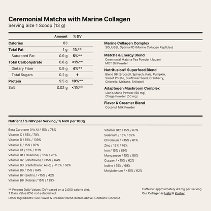 COLLAGEN MATCHA