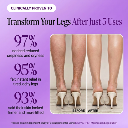 Magnesium legs butter
