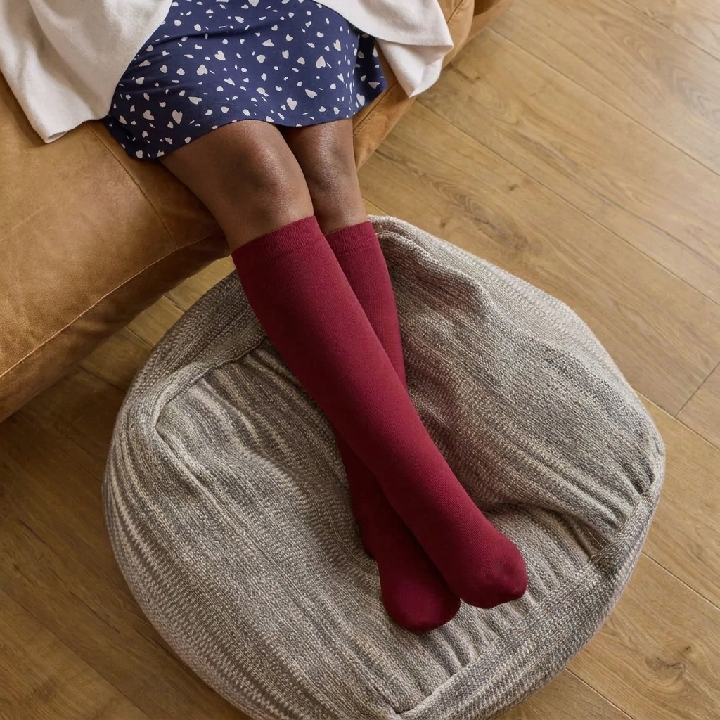 Bamboo Wide Compression Socks