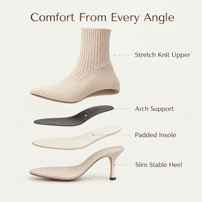 Comfort From Every Angle - sock boot construction