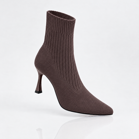The Perfect Sock Boots in Coffee