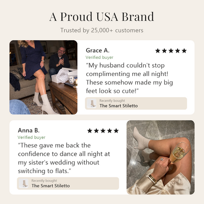 A Proud USA Brand: real reviews from Grace A. and Anna B.