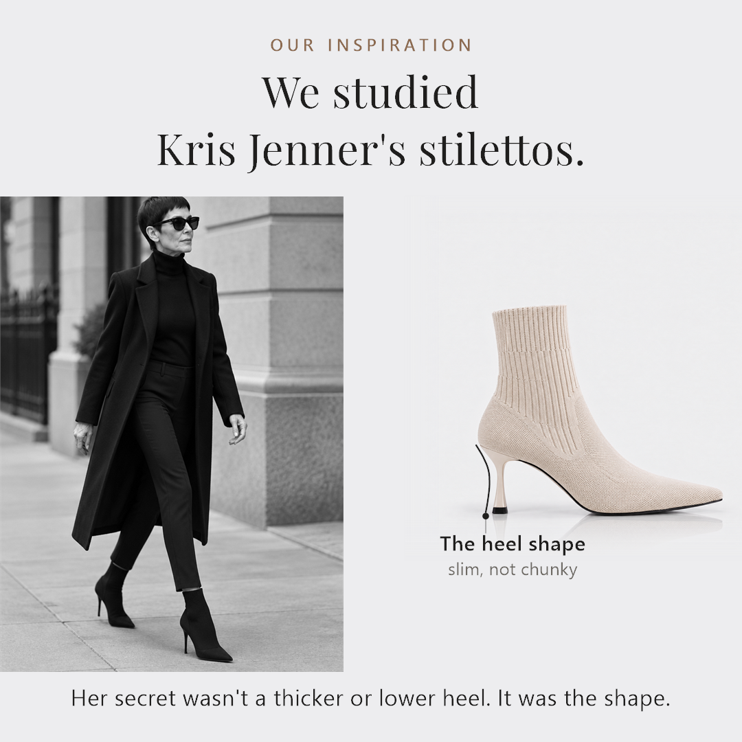 Inspired by Kris Jenner's stilettos