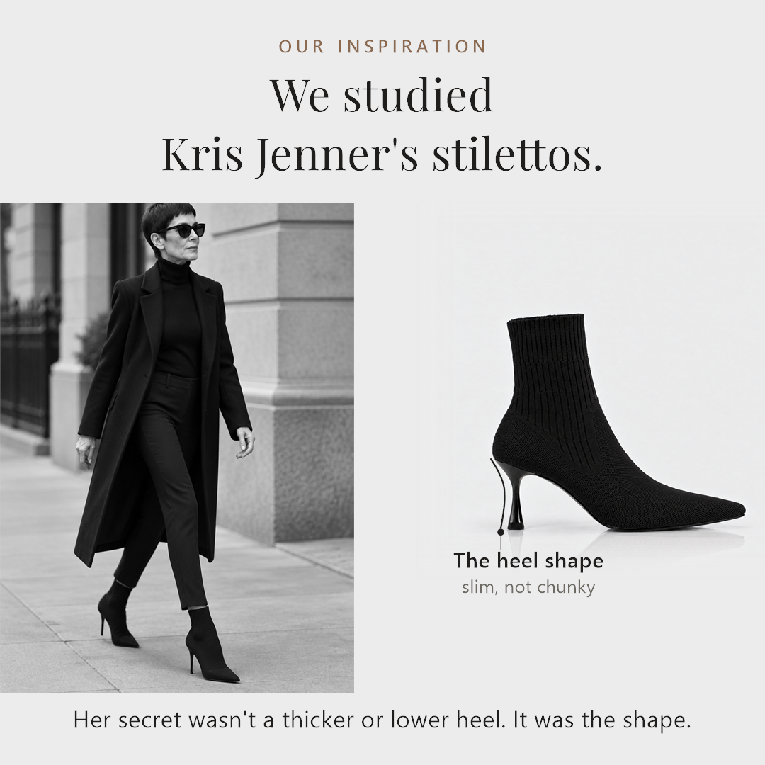 Inspired by Kris Jenner's stilettos
