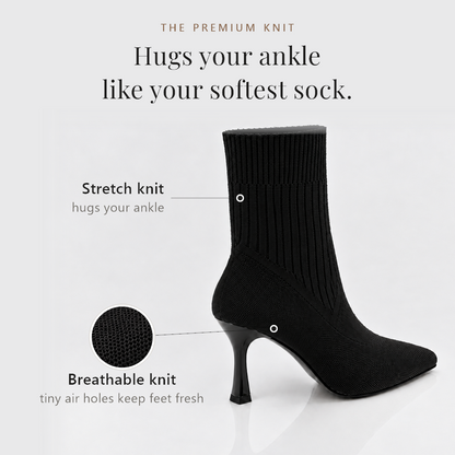The Premium Knit: hugs your ankle like your softest sock