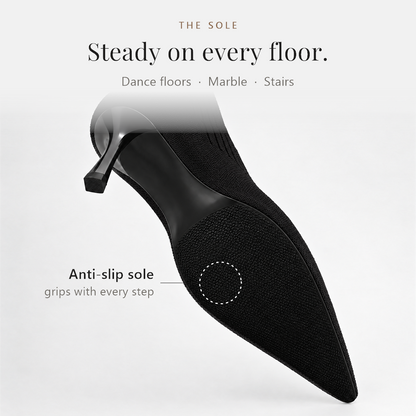 Anti-slip sole: steady on every floor