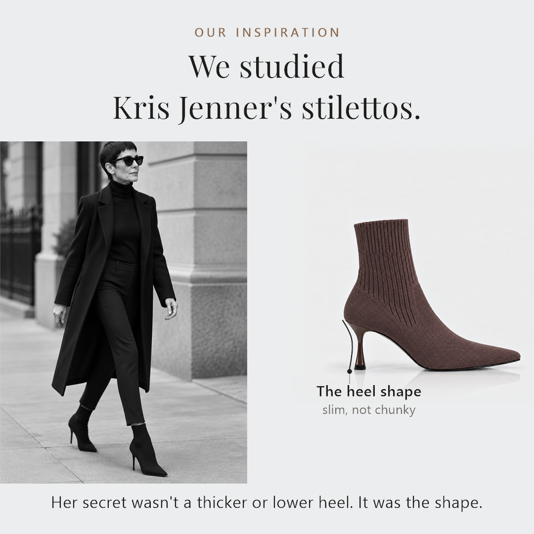 Inspired by Kris Jenner's stilettos