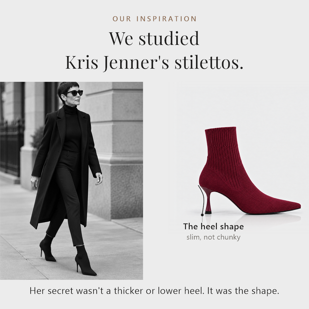 Inspired by Kris Jenner's stilettos