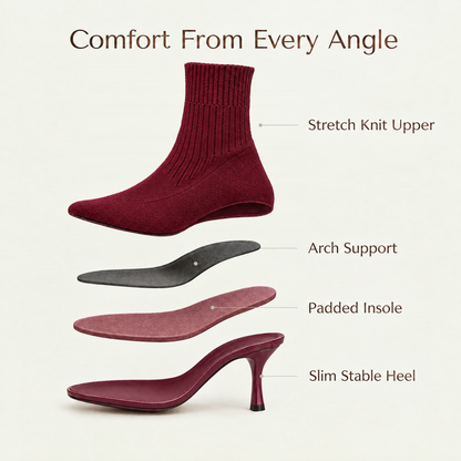 Comfort From Every Angle - sock boot construction